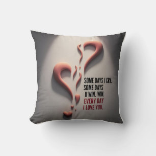 3D-Herz/Tee-Mama "Liebe Sie" Geschenk: Anpassen Kissen