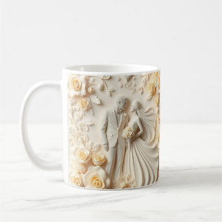 3D Hochzeitskoppel Tasse Design