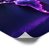 3D-Holzwall Art Water Farbe Weltkarte Poster (Ecke)