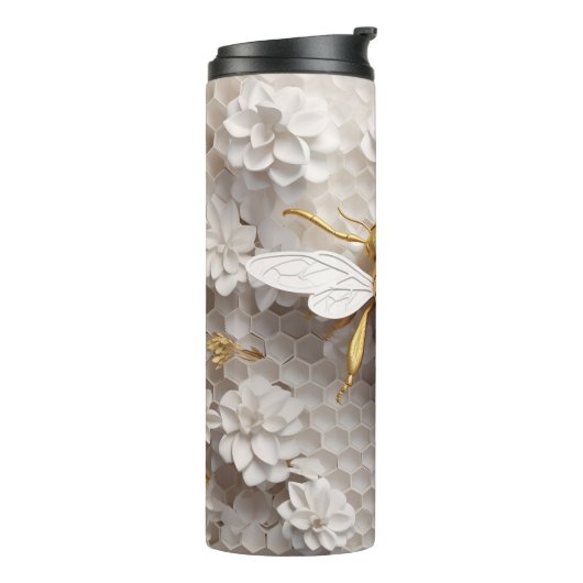 3d Honey Bee Thermosbecher (Nach links gedreht)