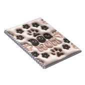 3D-Hunde-Mama Notizblock (Rechte Seite)