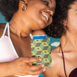 3D-Illusion-Quadrat-Muster Dosenkühler