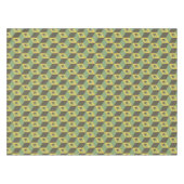 3D-Illusion-Quadrat-Muster Tischdecke (Vorderseite (Horizontal))