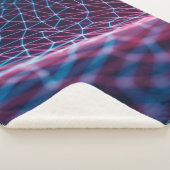 3D illustration, embossed mesh representing intern Sherpadecke (3/4)