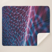 3D illustration, embossed mesh representing intern Sherpadecke (Vorderseite (Horizontal))