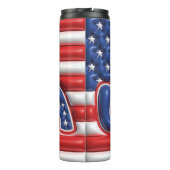 3D Inflect Tumbler - Flag USA Thermosbecher (Rückseite)