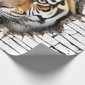 3D Jaguar Wall Break - The Restaurant Geschenkpapier (Ecke)