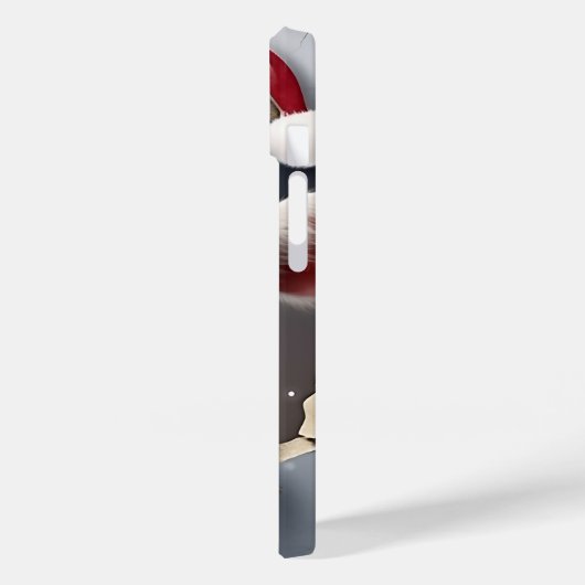 3D Kalb Weihnachten Case-Mate iPhone Hülle (Rückseite / Links)