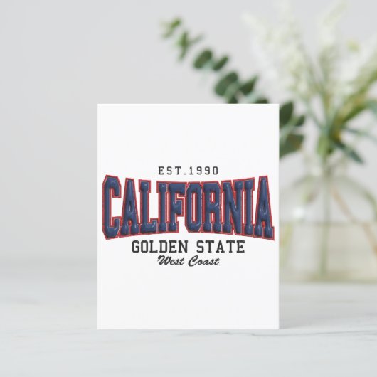 3D Kalifornien (Stehend Vorderseite)