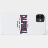 3D Kalifornien Case-Mate iPhone Hülle (Rückseite (Horizontal))