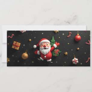 3D Kinderweihnachtsmann und Partyset