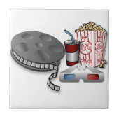 3D-Kino Fliese (Vorderseite)