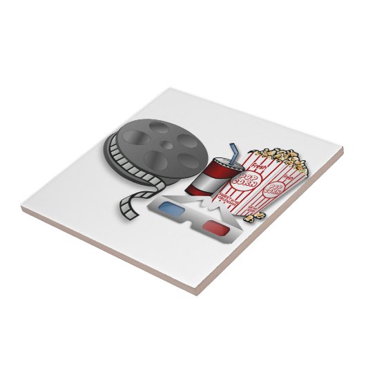 3D-Kino Fliese (Seite)