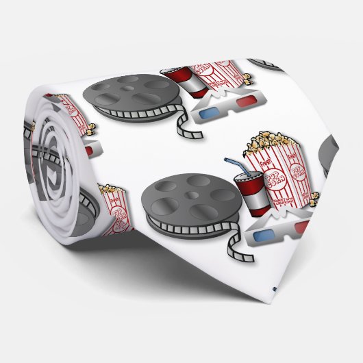 3D-Kino Krawatte (Gerollt)