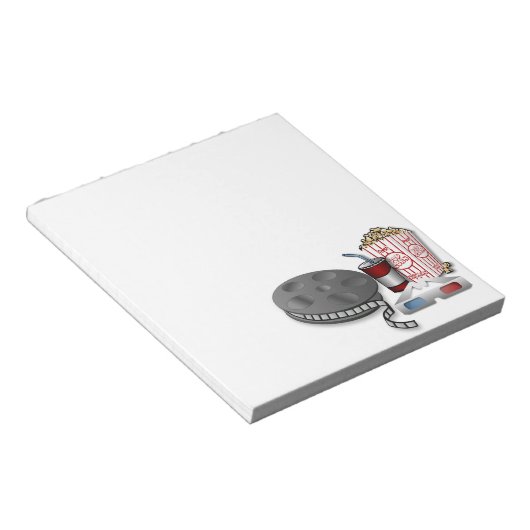 3D-Kino Notizblock (angewinkelt)