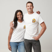 3D-Kino-Popcorn-Maskottchen T-Shirt (Unisex)