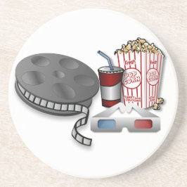 3D-Kino Sandstein Untersetzer