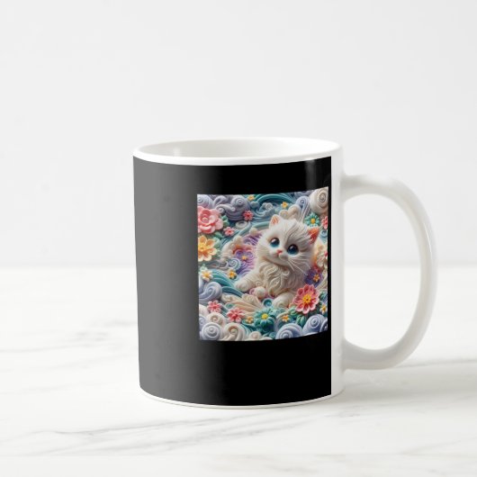 3d Kitten1 Kaffeetasse (Rechts)