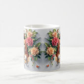 3D Kitten Loch in der Wand Tasse (Mittel)