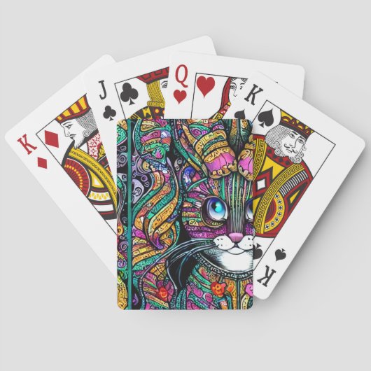 3D Klare, sehr wenig Niedliche Ganzkörper Schöne K Spielkarten (Rückseite)