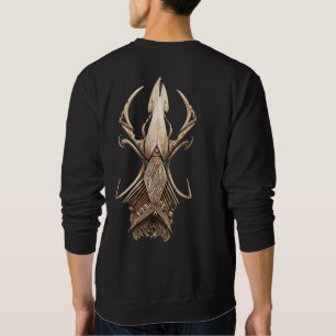 3D-Knochenfusion-Tattoo-Kunst Sweatshirt