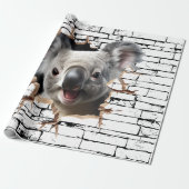 3D Koala Mauer - Museo Cantonale d'Arte Geschenkpapier (Ungerollt)