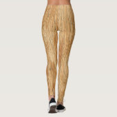 3D-Kornholz Textur Yoga Hose Leggings (Rückseite)