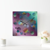 3D kreist Wanduhr ein (Zuhause)