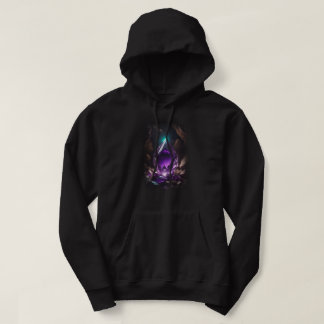 3d Kristallglühen tief im Inneren Hoodie