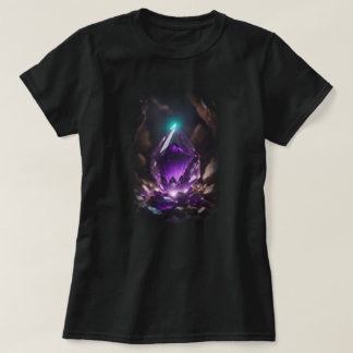 3d Kristallglühen tief im Inneren T-Shirt
