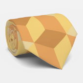 3D-Kubus-Krawatte Krawatte (Gerollt)