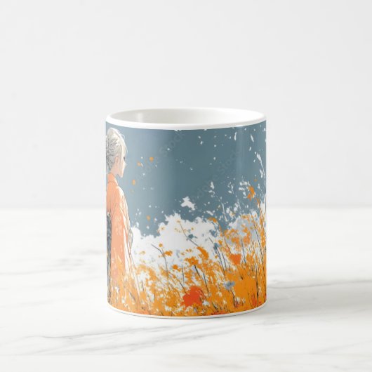 3D-Kunstfarbe Zeichnend individuelle Kaffeemaschin Kaffeetasse (Mittel)