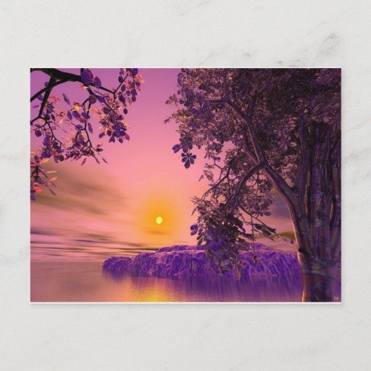 3D-Kunstgestaltung Postkarte (Vorderseite)