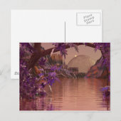 3D-Kunstschwelle eines Traums Postkarte (Vorne/Hinten)