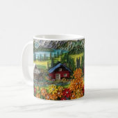 3D-Landhaus Kaffeetasse (Vorderseite Links)