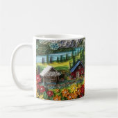 3D-Landhaus Kaffeetasse (Links)