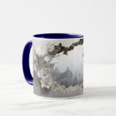 3D Landscape Tasse Wrap Sublimierung Tasse (Vorderseite Links)