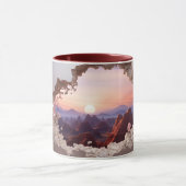 3D Landscape Tasse Wrap Sublimierung Tasse (Zentrum)