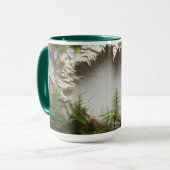 3D Landscape Tasse Wrap Sublimierung Tasse (Vorderseite Links)