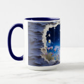 3D Landscape Tasse Wrap Sublimierung Tasse (Links)