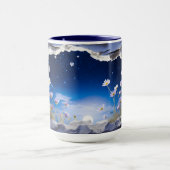 3D Landscape Tasse Wrap Sublimierung Tasse (Zentrum)