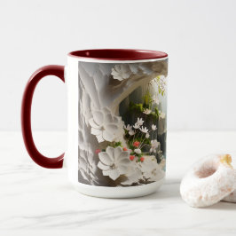 3D Landscape Tasse Wrap Sublimierung Tasse