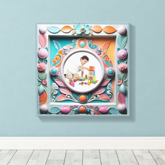 3d leinwanddruck (Insitu (Holzboden))