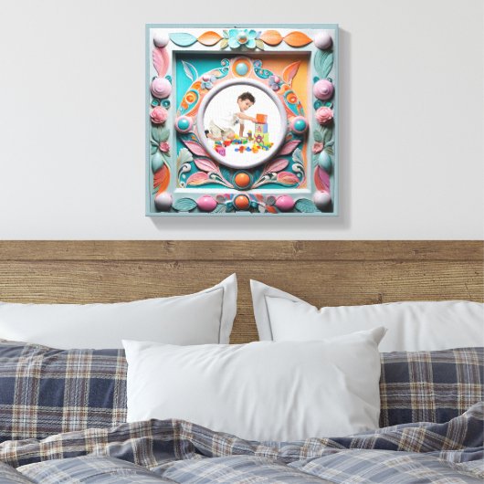 3d leinwanddruck (Insitu (Schlafzimmer))