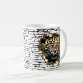 3D Leopard Mendrisiotto Kaffeetasse (VorderseiteRechts)
