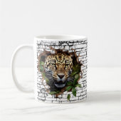 3D Leopard Mendrisiotto Kaffeetasse (Links)