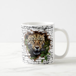 3D Leopard Mendrisiotto Kaffeetasse