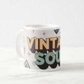 3D Lettering & Cassette Tape Design Kaffeetasse (Vorderseite Links)