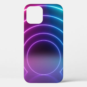 3D, leuchtende Linien, Tunnel, Neonlichter, virtue Case-Mate iPhone Hülle