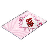 3D-Liebe Notizblock (Linke Seite)